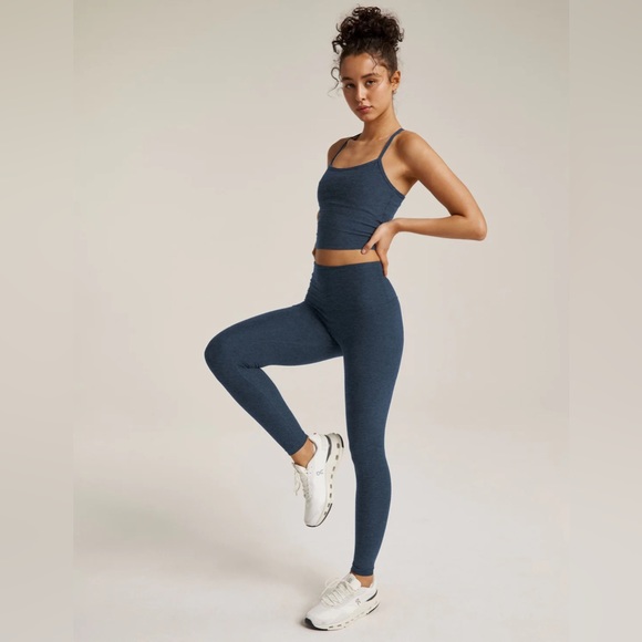 BEYOND YOGA Spacedye Caught In The Midi High Waisted Legging - Nocturnal… - Picture 4 of 9